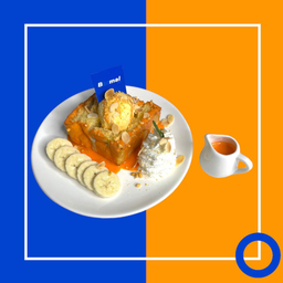 ฮันนี่โทสต์ไข่เค็มลาวา