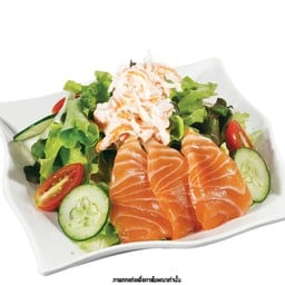 สลัดผักแซลมอน