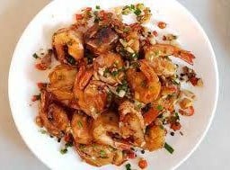 กุ้งผัดพริกเกลือ