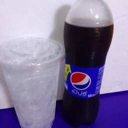 ชุดเซ็ทเป๊บซี่ 340 ml +น้ำแข็งแก้ว22ออนซ์