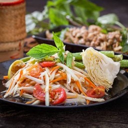 ลาบลำ ส้มตำแซ่บ สาขาบ้านดู่