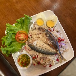 ข้าวแมว(ขยำปลาทู)