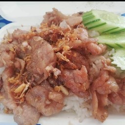 ข้าวหมูกระเทียม