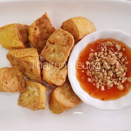 เต้าหู้ทอด (ทำเอง)