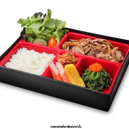 ชุดเบนโตะหมูผัดซอสเกาหลี