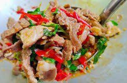 กระเพราหมูป่า