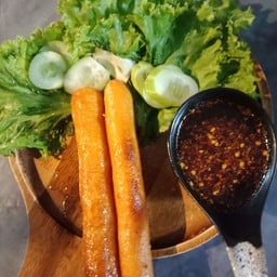 ลูกชิ้นทอด สุรอญญา (ฮาลาล) ร้าน(บอ)