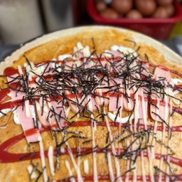 เครปพิซซ่าญี่ปุ่น