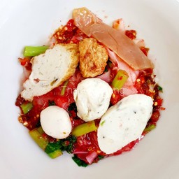 ก๋วยเตี๋ยวเย็นตาโฟแห้ง (ธรรมดา)