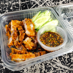 หมูสามชั้นทอดกรอบ