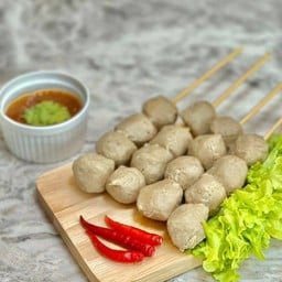 ลูกชิ้นเอ็นเนื้อย่าง