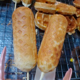 คอร์นด็อกไส้กรอกชีส 1 ไม้