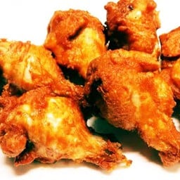 ข้าวหอม + น่องไก่เล็ก5ชิ้น (ทอดหาดใหญ่) กล่องใหญ่