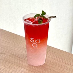 ชากุหลาบลิ้นจี่