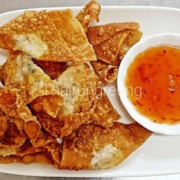 เกี๊ยวหมูทอด