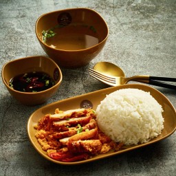 ข้าวหมูทอด