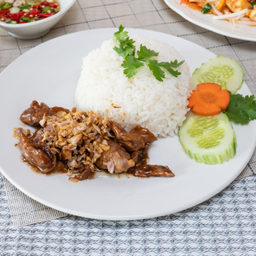 หมูทอดกระเทียม