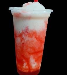 ตรอเบอรรี่นมสดปั่น