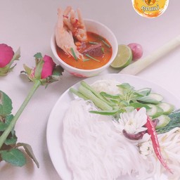 ขนมจีนคุณแม่ แก่งคอย ก่อนถึงตลาดคลองถม