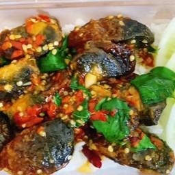 ข้าวกระเพราไข่เยี่ยวม้า