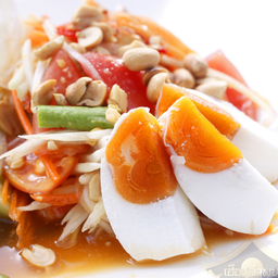 ตำไทยไข่เค็ม