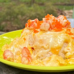 ข้าวไข่ข้นกุ้ง