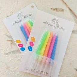 เทียนสีพาสเทล