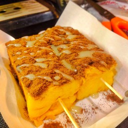 ปังปิ้งเนยนมโอวัลติน