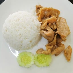 ข้าวหมูทอดน้ำปลา