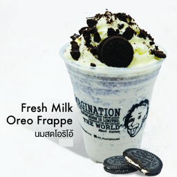 นมสด oreo frappe
