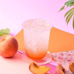 พีช โซดา หอม สดชื่น (16oz)