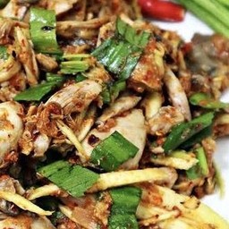ยำกบต้ม