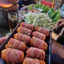 เบคอนพันใส้กรอก🍳