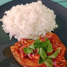 ร้านไก่ทอดนะจ๊ะ อาหารตามเมนู