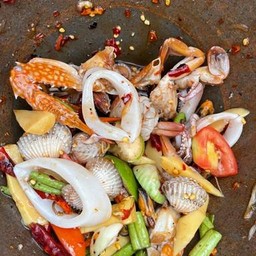 เหลาทะเล(ไม่ใส่เส้นมะละกอ)