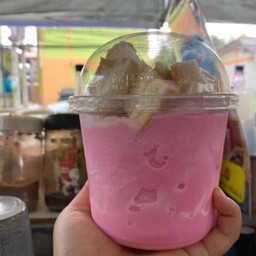 ปังเย็นนมชมพู