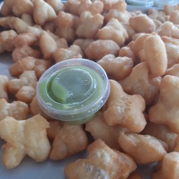 ปาท่องโก๋+สังขยา