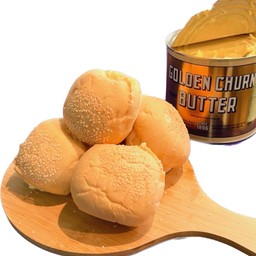 ขนมปังก้อน ( ชานมKiKo cha ) (ร้่านชานมหน้าหมูบ้าน)