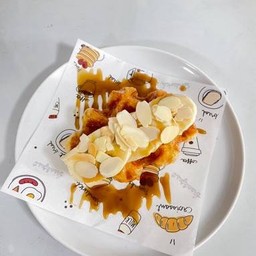 คาราเมล+กล้วย+อัลมอนด์