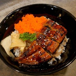 ข้าวหน้าปลาไหลญี่ปุ่น+ซุปมิโซะ