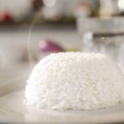 ข้าวเปล่าหอมมะลิ(จาน)