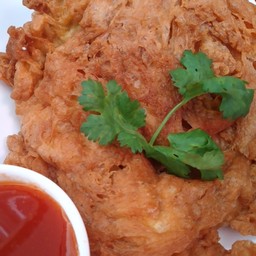 ไข่เจียวกุ้งสับ