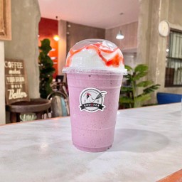 บลูเบอรี่ปั่นนม
