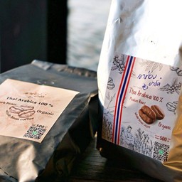 เมล็ดกาแฟอาราบิก้าคั่่วกลาง (premium )  500 กรัม