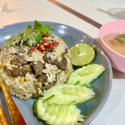 ข้าวผัดเนื้อเค็ม