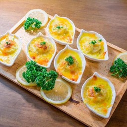 หอยเชลล์อบชีส