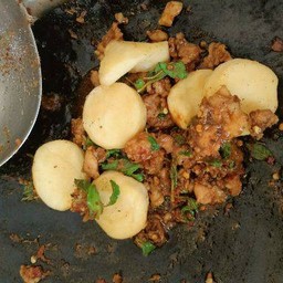 [อร่อยซ่ากับโค้ก]  ข้าวกะเพราเต้าหู้+โค้ก