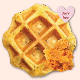 วาฟเฟิ้ล ฟักทองไก่หยอง ( Pumpkin Chicken Floss Waffle )