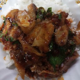 หมูอบผัดพริกเผา