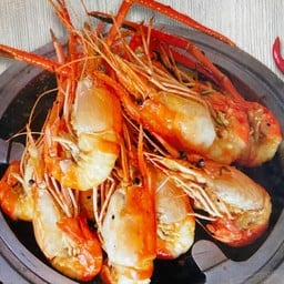 กุ้งอบภูเขาไฟ